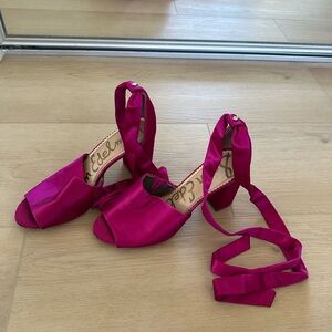 Sam Edelman Fuchsia Heels